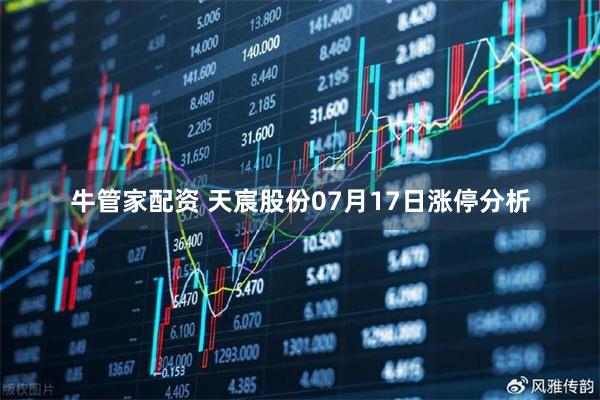 牛管家配資 天宸股份07月17日漲停分析