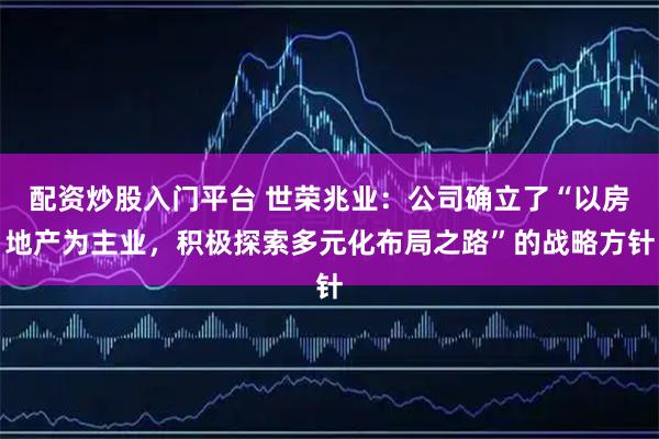 配資炒股入門平臺 世榮兆業：公司確立了“以房地產為主業，積極探索多元化布局之路”的戰略方針